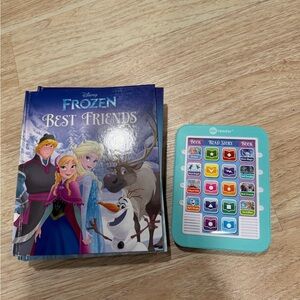 Disney Frozen Best Friends Storybook Set with Blue e-Reader